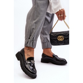 Klasszikus fekete női cipő 2