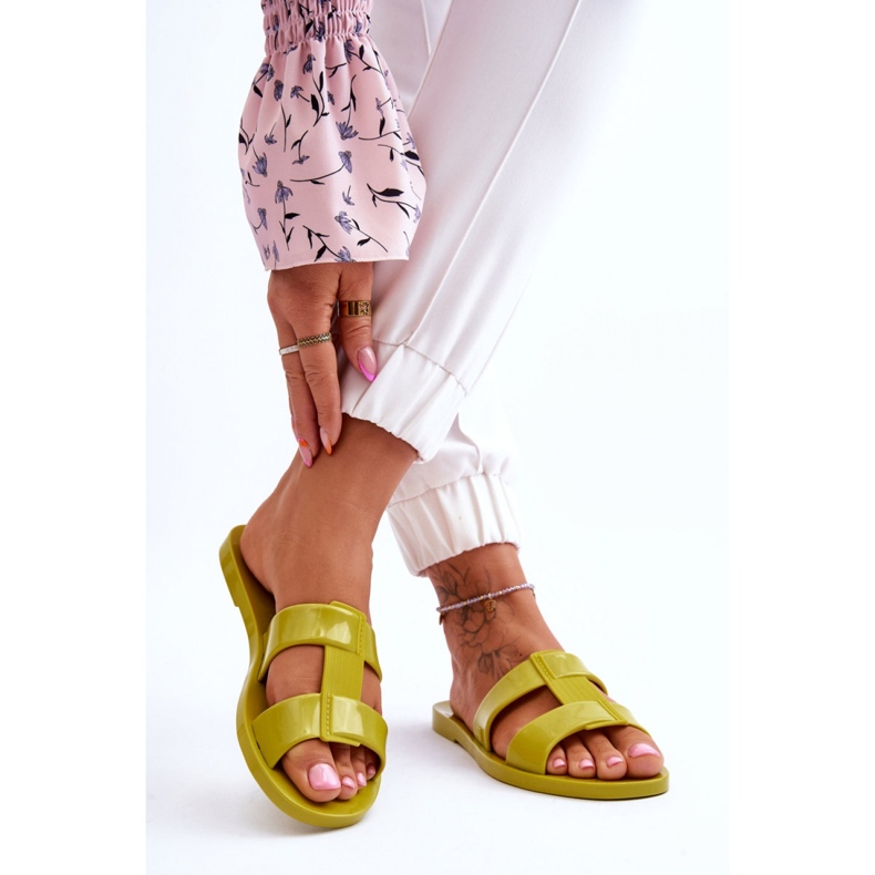 Női vegán flip flops zaxy zöld 1