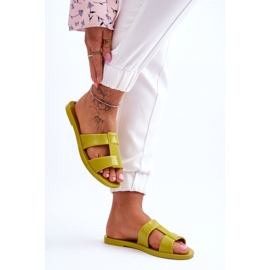 Női vegán flip flops zaxy zöld 2