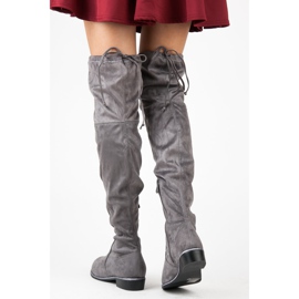 Nio Nio Szürke muskétások cipzárral 1