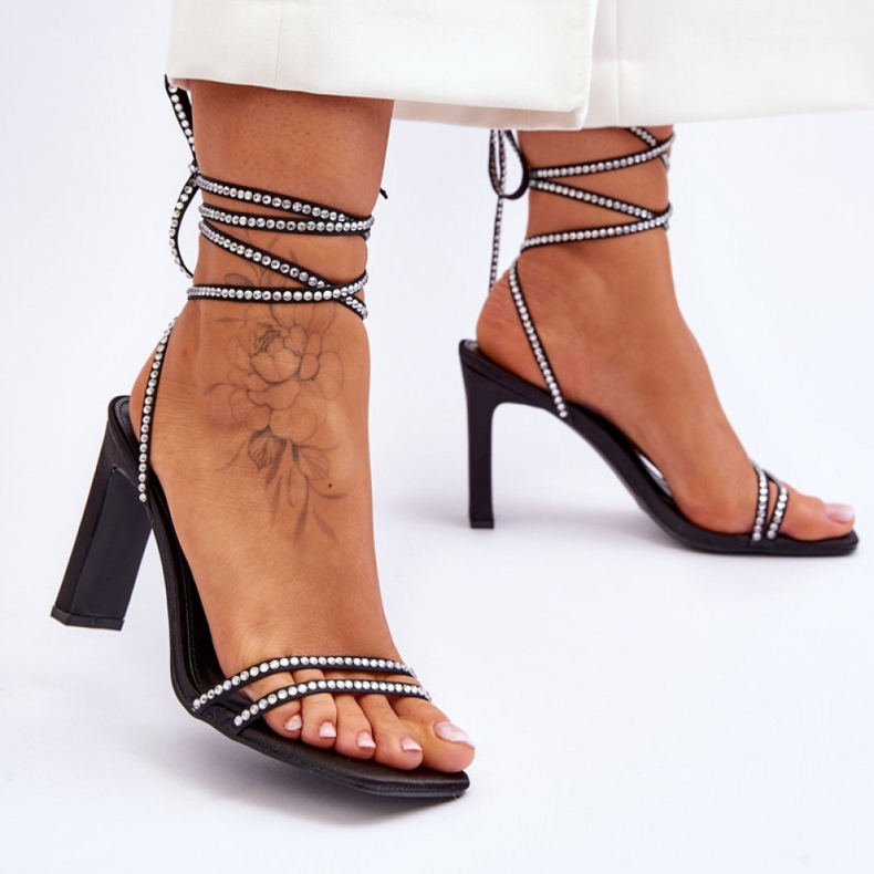 Step in style Nessy H8-508 modell szandál fekete - Lépjen stílusosan 1