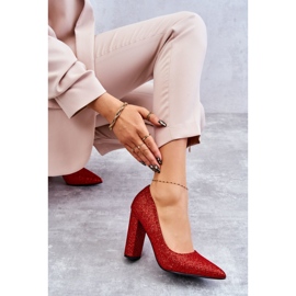 Step in style Szivattyúk Modell Elmira R1D3226-47 Red - Lépjen stílusosan piros 1