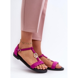 Szandál Vinceza Fuchsia modell rózsaszín 1