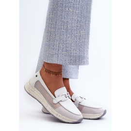 Fehér Sport mokaszinok 1 Fehér Sport mokaszinok 1