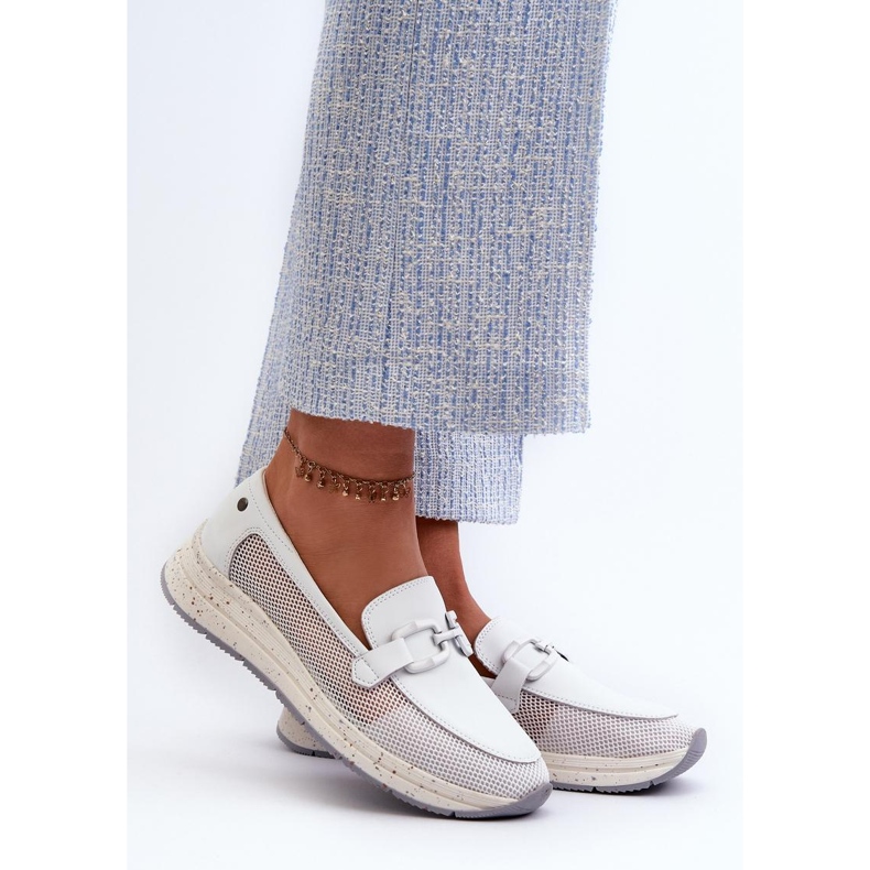 Fehér Sport mokaszinok 1 Fehér Sport mokaszinok 1