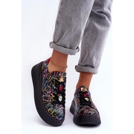 Sportcipő Modell Maciejka Multicolor fekete 1