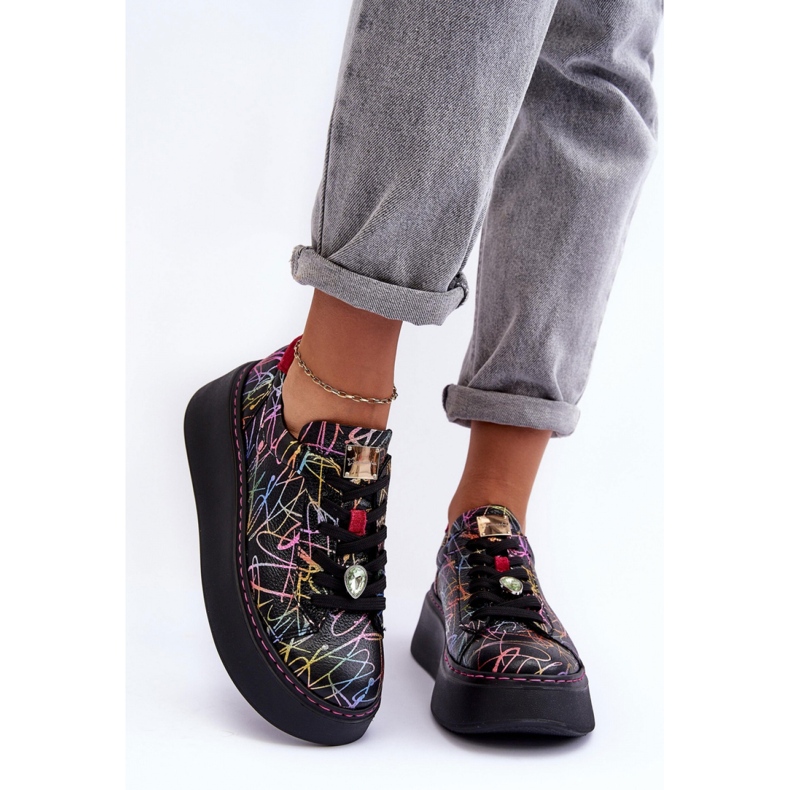 Sportcipő Modell Maciejka Multicolor fekete 1