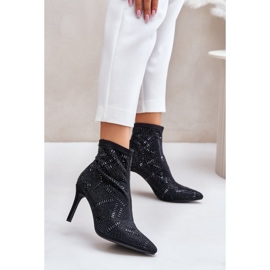 S.Barski HY42-161 Fekete csizma 1