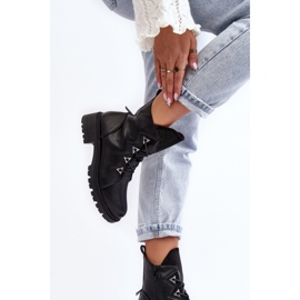 Modell S.Barski HY93-52A Fekete csizma 2