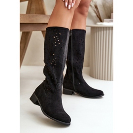 Step in style Bakancs Modell Orchides NS525P Fekete - Lépj stílusosan 1