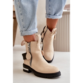Step in style Csizma Modell Calvaro NC1279 Beige - Lépjen stílusosan bézs 1 Step in style Csizma Modell Calvaro NC1279 Beige - Lépjen stílusosan bézs 1