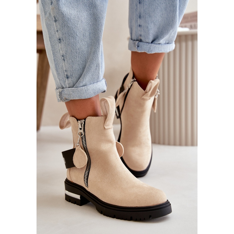 Step in style Csizma Modell Calvaro NC1279 Beige - Lépjen stílusosan bézs 1