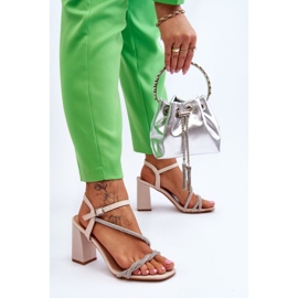 Step in style Carlotta H8-292 Bézs modell szandál - Lépjen stílusosan 2