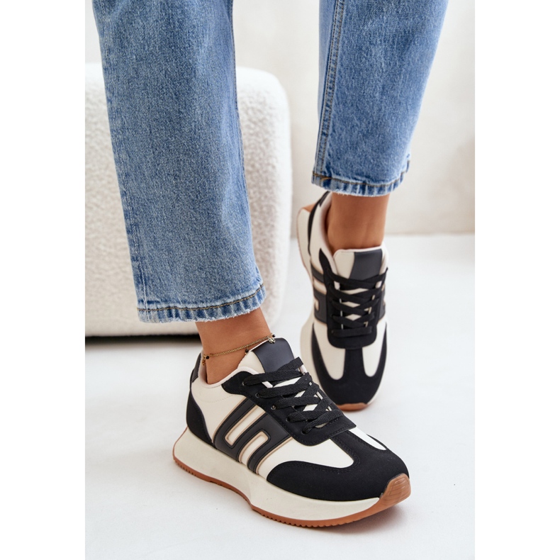 Divatos női sportcipők fekete 1