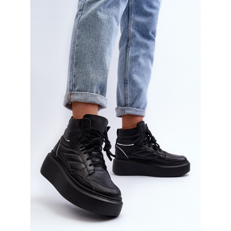 Zazoo fekete sportcipő 2