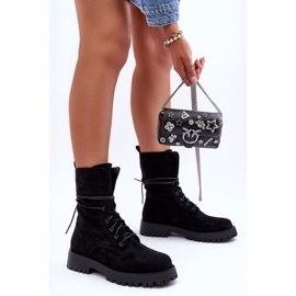 Step in style Workers Model Jence DE1051S fekete velúr - Lépjen stílusosan 2