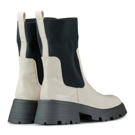 Lakkozott Workers DES925M-BE bézs 2