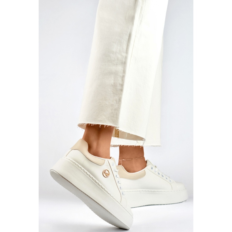 Női sportcipő TL249-9-8W/BE fehér 1