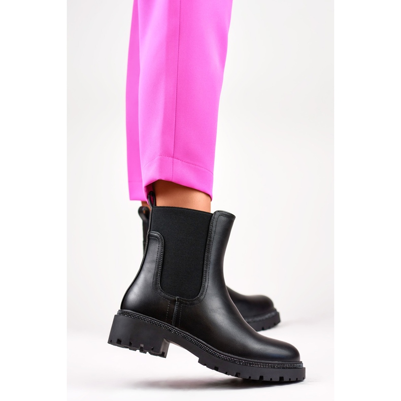 Chelsea Boots Insulated RXJ-210B fekete 1