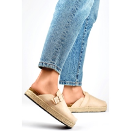 Női Espadrilles DM802BE bézs 1