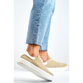 Női sportcipő GD-XF-113BE bézs 1