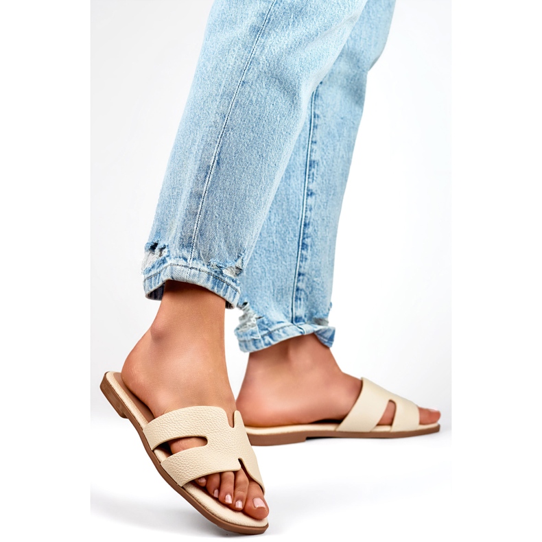 Szandál flip-flop MTBL06BE Bézs modell - PRIMO 2