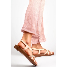 Női szandál PS06BE bézs 1