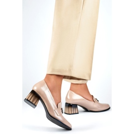 Női Patent szivattyúk GD-FL479-D.BE bézs 1 Női Patent szivattyúk GD-FL479-D.BE bézs 1