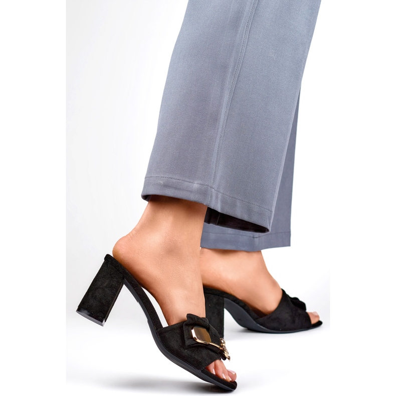 Szandál papucs 8734B fekete 1