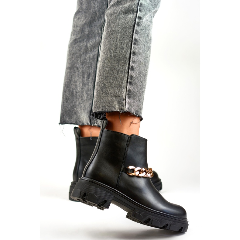 Modell D42B Fekete csizma - PRIMO 1