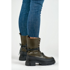 Workers Model Garlin JH21-31GR Fekete/zöld - PRIMO 2