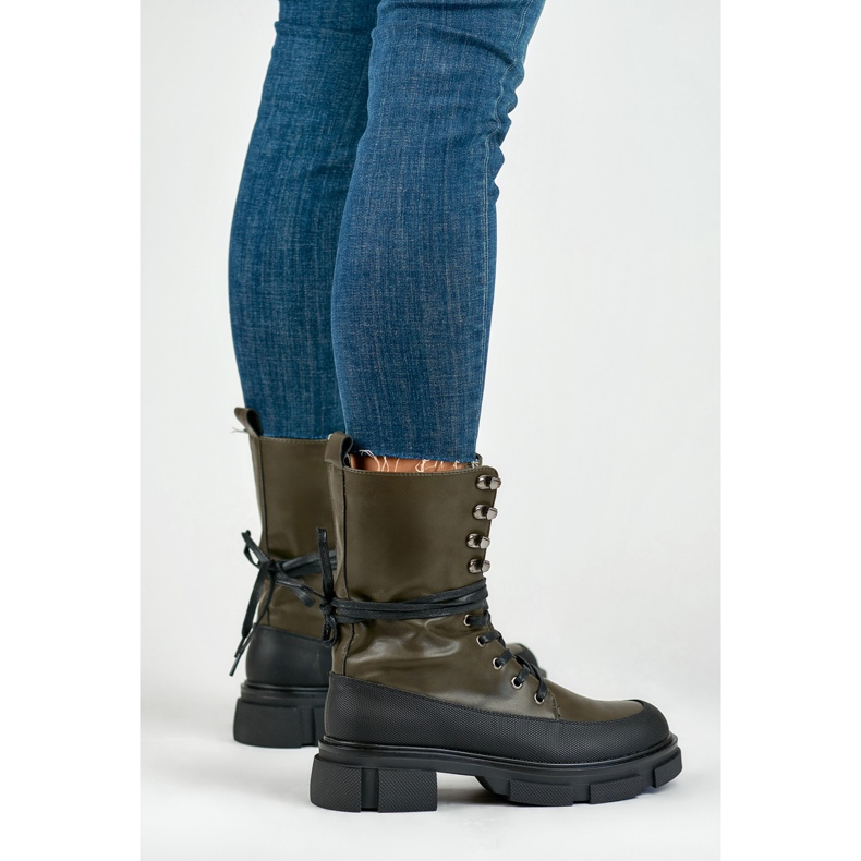 Workers Model Garlin JH21-31GR Fekete/zöld - PRIMO 2