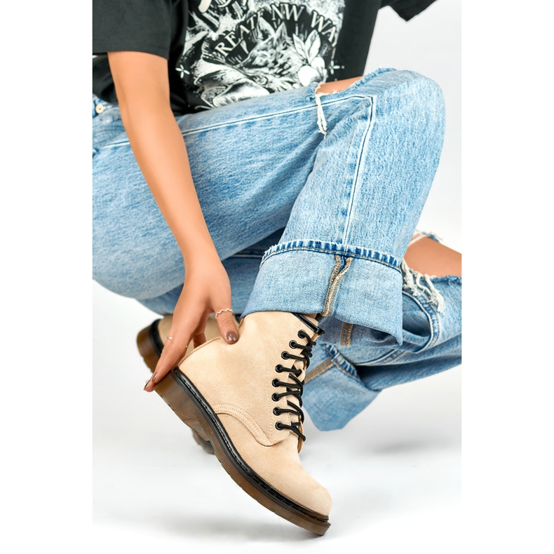 Női munkáscsizma H1080BE Bézs 1