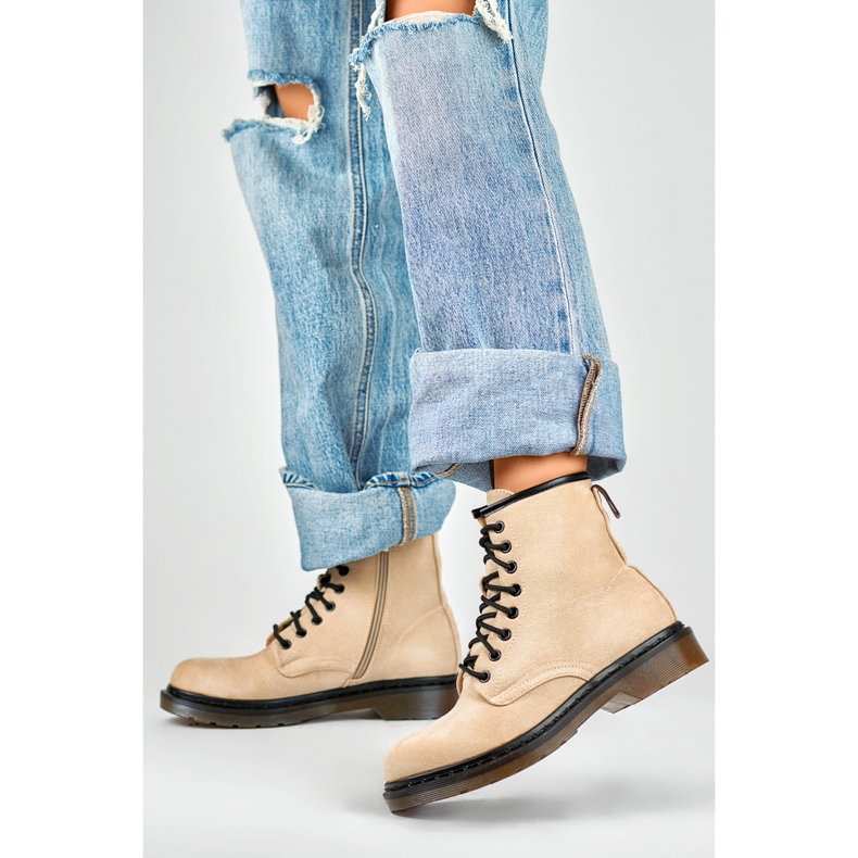 Női munkáscsizma H1080BE Bézs 2