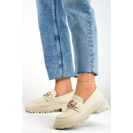 Cipők Model S8320-2BR Bézs - PRIMO 1