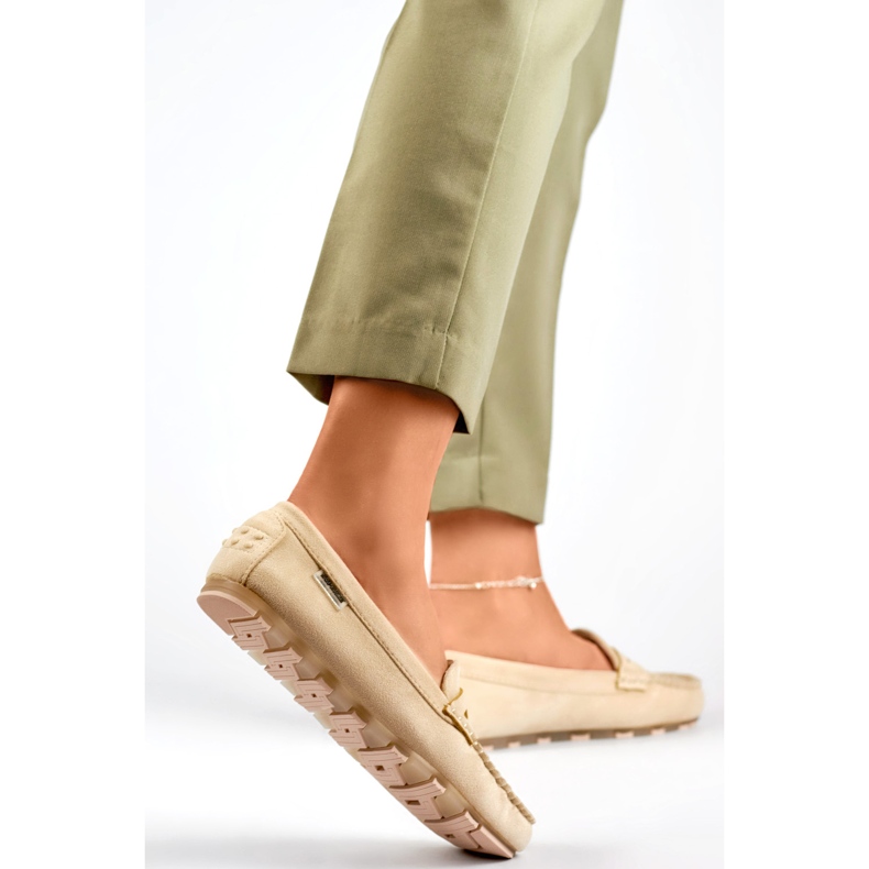 Női mokaszin RQ032BE bézs 1