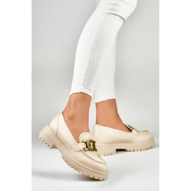 Cipő Modell 7116BE Beige - PRIMO bézs 1