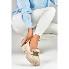 Cipő Modell 7116BE Beige - PRIMO bézs 2