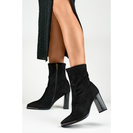 Csizma Modell GD-FL2098B Fekete - PRIMO 2 Csizma Modell GD-FL2098B Fekete - PRIMO 2