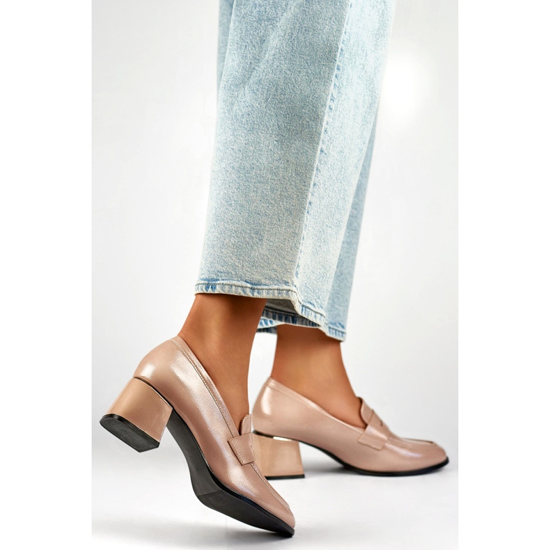 Női pumpák GD-FL471BE bézs 1 Női pumpák GD-FL471BE bézs 1