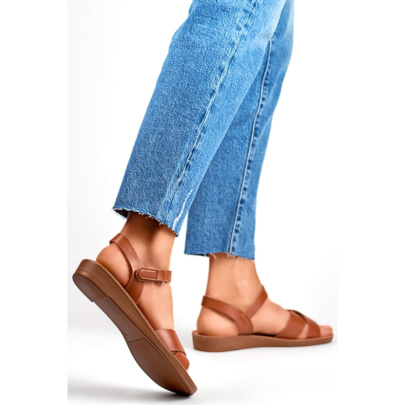 Női szandál PS10TA barna 1