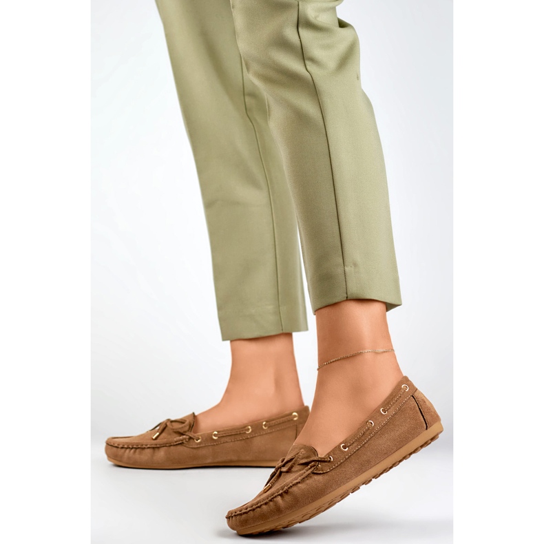 Mokaszin modell QQ5KH Barna - PRIMO 1