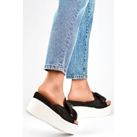 Női flip-flop fekete 8082B 1