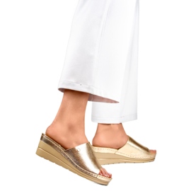 Női arany flip-flop GD-FL1245GO aranysárga 1