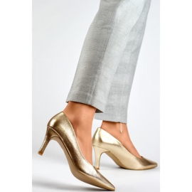 Stilettos Modell GD-FL370C-GO Gold - PRIMO sárga 2