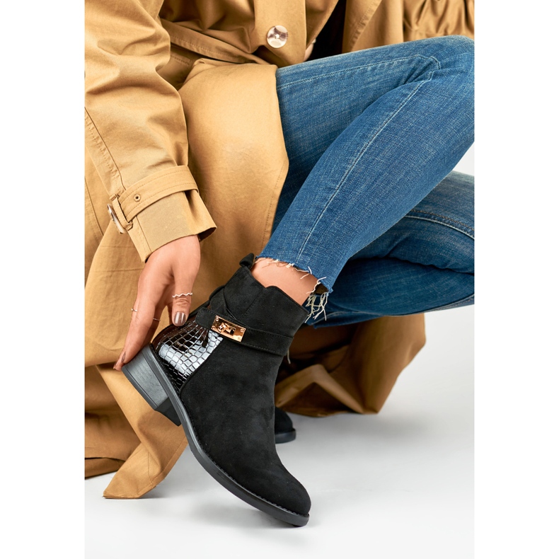 Csizma Modell 68142B Fekete - PRIMO 2 Csizma Modell 68142B Fekete - PRIMO 2