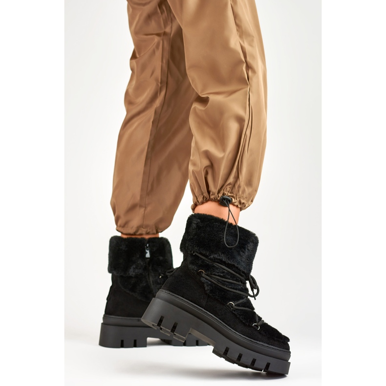 Hócsizma Modell XH9370-1-B Fekete - PRIMO 2