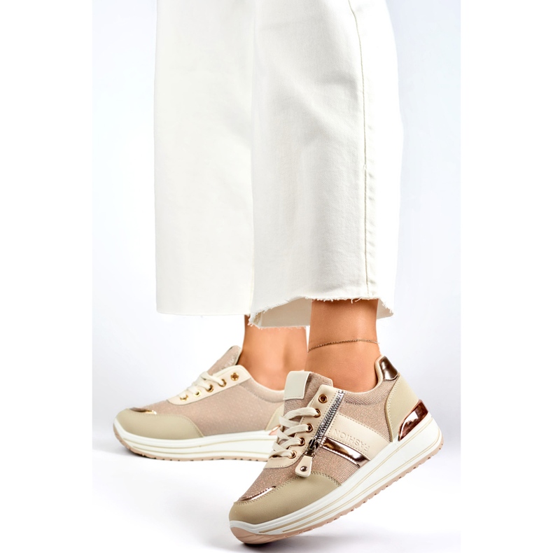 Sportcipő 9053-SP-BE modell bézs 1