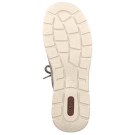 Bézs bőr vízálló női bokacsizma Rieker L7701-24 2 Bézs bőr vízálló női bokacsizma Rieker L7701-24 2