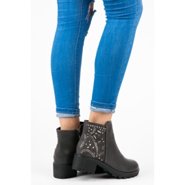 Vices Csizma kristályokkal szürke 2 Vices Csizma kristályokkal szürke 2